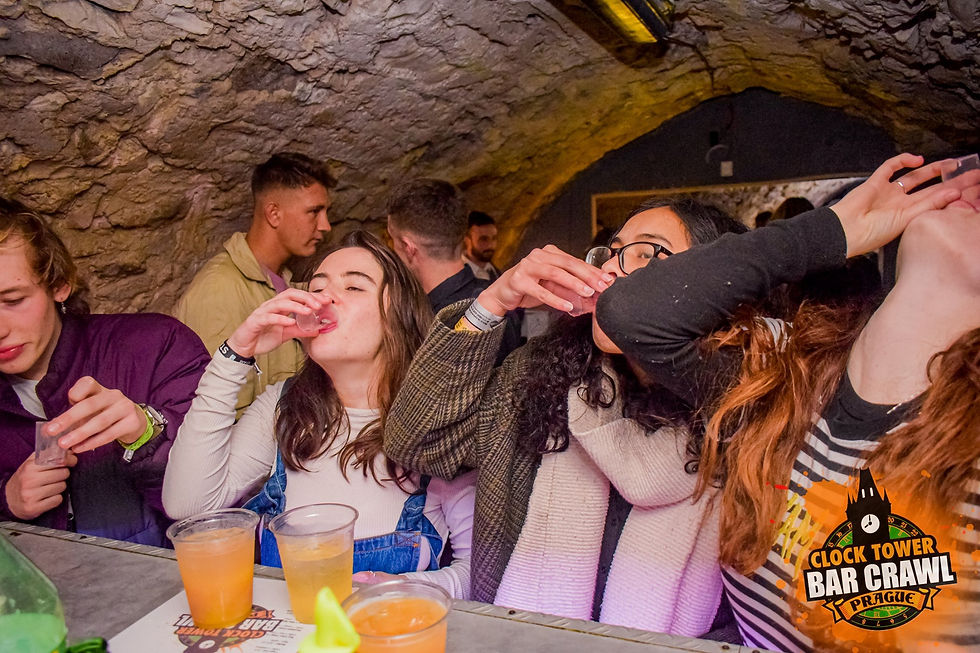 A Riverside Parties group in Prague